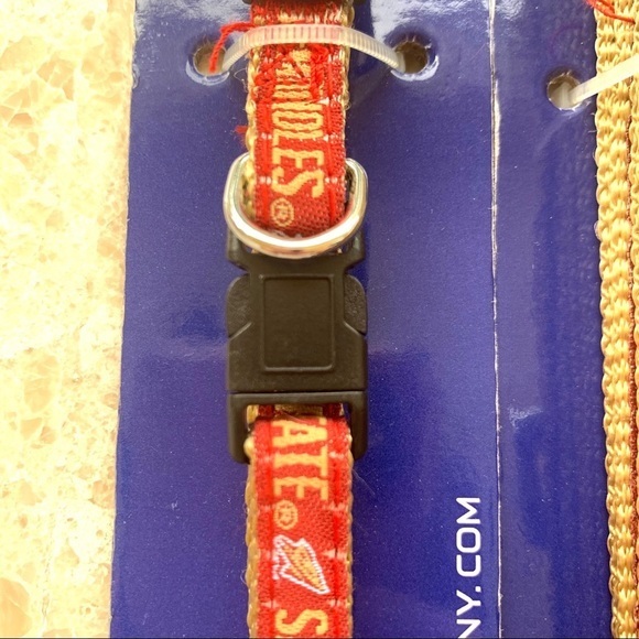 Florida State FSU Small Dog Collar & Leash - Picture 3 of 5